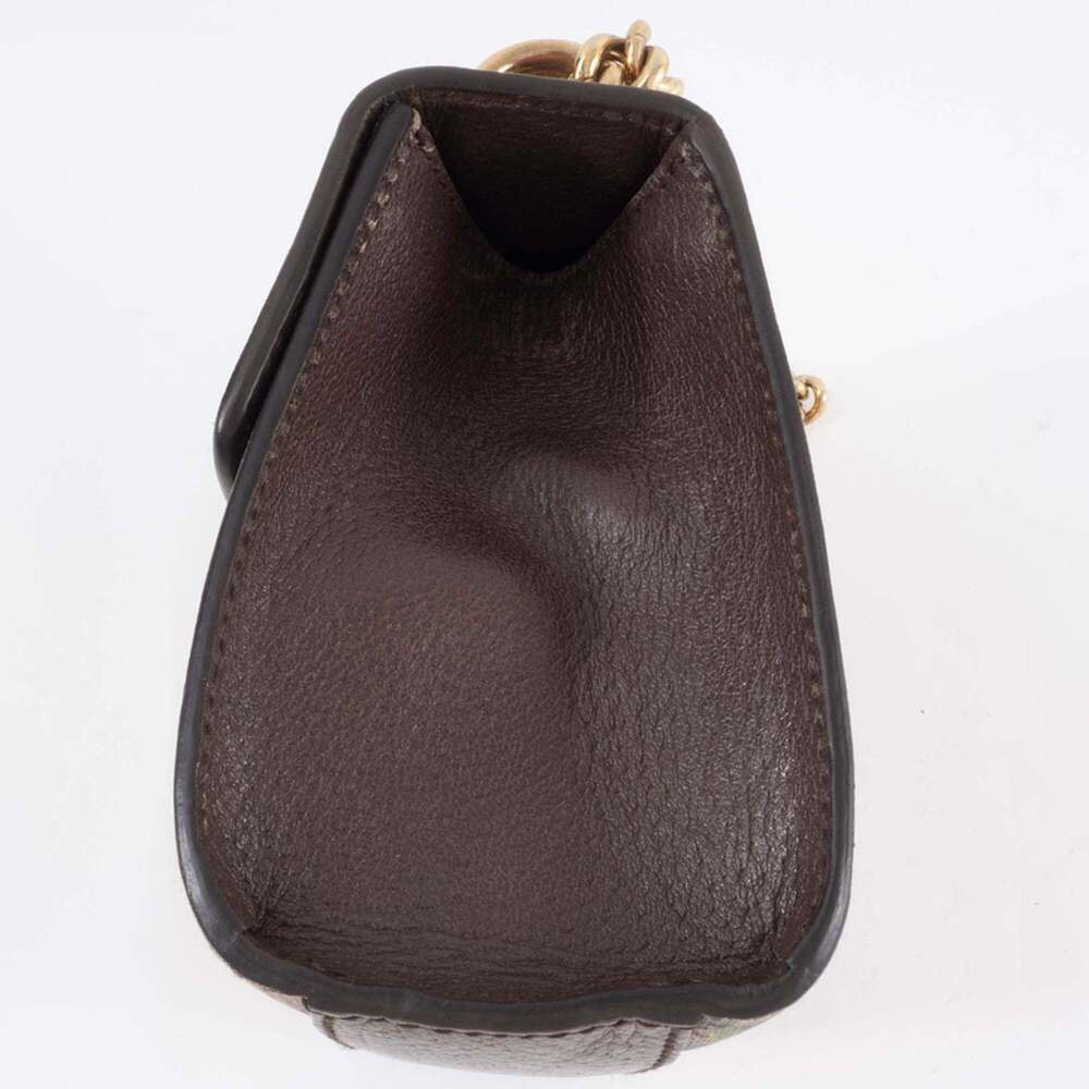 GUCCI Brown Leather Shoulder Bag - Picture 4 of 16